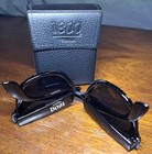 Jose Cuervo 1800 Tequila Foldable Sunglasses With Case Black Frame