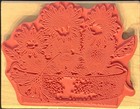 Stampabilities House Mouse Spring Blossoms Rubber Stamp
