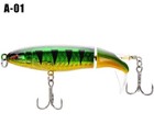 Fishing Lure Minnow Hard Bait Swimbait Artificial Bass Crankbait Tackle Us