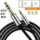 3 5mm      Male To 6 35mm     Male Trs Stereo Jack Audio Speaker Guitar Cable Cord