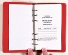 1984 Grand Trunk Railroad Operating Rules Booklet Original Ring-bound Unsigned 