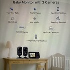 Baby Monitor W Camera Audio Video Baby Monitor Wifi Night Vision 2 8  Lcd Screen