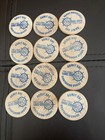 12 ----------- Admit One  Sightseeing Crusie  Wooden Nickels