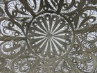 9  Vintage Soviet Russian Metal Filigree Vase Basket Silver Plated Ussr Melchior