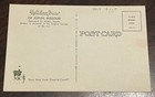 1962 Holiday Inn Mickey Mantle Postcard W  Bat In Dugout Lounge   Ny Yankees1962