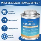 Abs Super Glue 120ml clear Strong Adhesive With Built-in Brush waterproof Heat