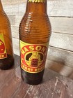 Mason s Old Fashioned Root Beer 10oz Soda Bottle Chicago  Illinois Amber Vintage