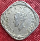 India  British    1941    Copper-nickel 2 Annas  George Vi  Wwii Era  Km  541