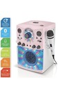 Singing Machine Sml385up Bluetooth Karaoke System With Led Disco Lights Cd g    