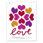 Usps 2019 Love Hearts Blossom 100 Wedding Forever Postage Sheets