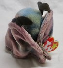 Ty Beanie Baby   batty   Tie-dye Bat Multicolor Bat Plush Tie Dyed 1996 Retired