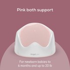 Angelcare Baby Bath Support  pink    Ideal For Babies Less Than 6 Months Old