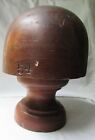 Antique Millinery Wood Hat Mold Form Block Martino Casini