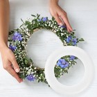 8 Inch Foam Wreath Forms Craft Foam Circles For Christmas Weddign Projects