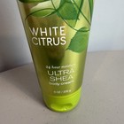 Bath   Body Works White Citrus Ultra Shea Body Cream 8 Oz Discontinued Htf