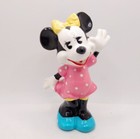 Vintage Disney Mickey   Minnie Mouse Collectible Ceramic Figures Japan Set Of 2