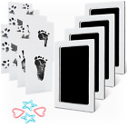Baby Footprint Handprint Pet Paw Print Kit 4 Ink Pads 8 Imprint Cards