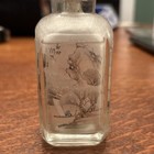 Chinese Inside Painted Glass Snuff Bottle Landscape Lotus Ma Shaoxuan Style