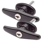 Bauer Matching Set T-handles Lock Black 