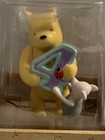 Disney Classic Winnie The Pooh Ceramic Birthday Cake Topper Number Four
