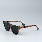 Burberry Boys Sunglasses Vintage Check Grey Round Jb4355 Kids 377887 Brand New