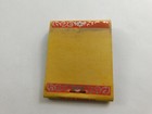 The Ohio Match Company Yellow Full Unstruck Vintage Matchbook Ad