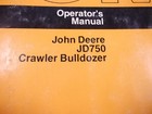 John Deere 750 Crawler Tractor Dozer Operation   Maintenance Manual Book