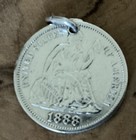 1800   s Love Token Engraved Shm Smh Mhs Msh Hms Hsm H S M Silver Coin Us 1888