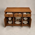 Victorian Quarter Sawn Oak Server Buffet