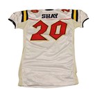 Brian Shay Orlando Rage 2001 Game Used Away Jersey Size 46  2