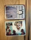Joker Rookie Card Rc 1966 Black Bat Batman  9 And  12 Set Dc Topps