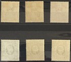 Gb 1939 - 1948 Kgvi Coats Of Arms Sg476 - Sg478c Mint Very Lightly Hinged