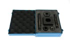 New Temco Double D Punch Die Set 1-3 8  X 1-1 8  Knockout Hole W  Case
