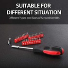 126 Piece Tool Set Heat Treated Chrome Finish Furniture Assembly Tool Set  126
