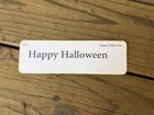 Flashcards Handmade Vintage Style    Set Of 4      Free Shipping Happy Halloween