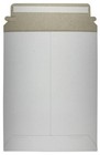 Cd dvd White Self Seal Mailers Flat Cardboard Mailers With Flap  9 X 7 