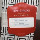 Queen Fitted 100  Cotton Sheet  Black And White  ether  Opalhouse 15  Deep New