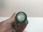 Antique Aqua Atkinson   Barker Cylinder Medicine Bottle 