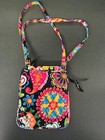 Vera Bradley Small Hipster Crossbody Purse-disney Midnight With Mickey