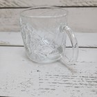 Mcdonald s Dc Batman Forever Movie The Riddler Glass Cup Mug Embossed Vintage