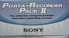 V Rare Sony Mz-nf810 Ultimate Minidisc Box Complete Recording System Mic Remote 