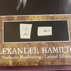 Alexander Hamilton Handwritten Word Cut From A Beckett Autograph Signed Letter