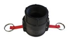 Pacer Camelot Polypropylene 2 In D X 2 In D Female Coupler Qd-200-pp