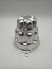 Vintage Aluminum Jello Food Mold Three Tier With Hanger