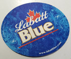 Labatt Blue Lot Of 2  Beer Coasters 4 1 2  X 3 1 2 