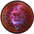  1860 s  New York City Ny-630-k-2a  r-4  T Brimelow Merchant Token