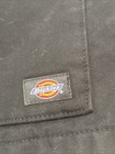 Nwt Dickies Harley Davidson Quilted Black Denim Vest Zip Up Size 3xl