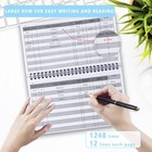  A5 Check Registers For Personal Checkbook  Big Checkbook Register   Financial 