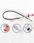 33 Inch Drain Snake Clog Remover flexible Grabber Claw Tool For Hair  Pipe   Kit