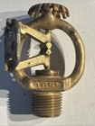 Antique Fire Sprinkler Csb 1949 Brass Upright 165 Degree Rare Brass